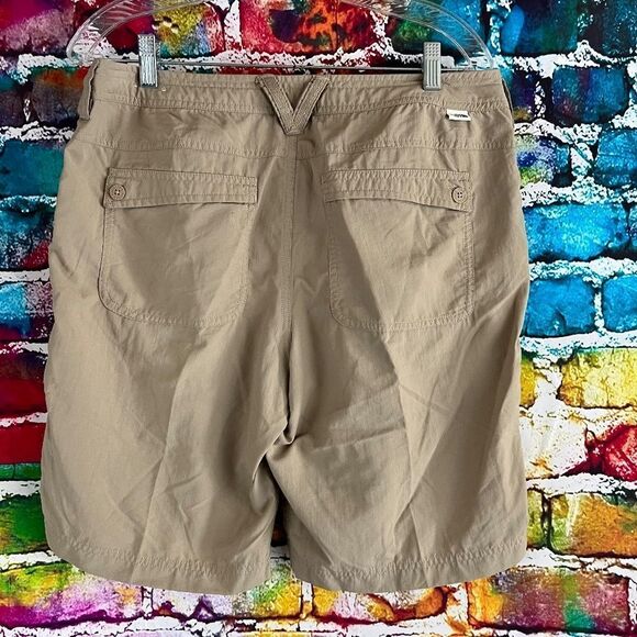 The North Face Tan Women’s Horizon Roll-Up Hiking Shorts Size 10 - Picture 2 of 8